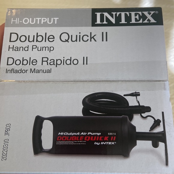 NIB Intex Hi Output Double Quick II Hand Pump - Picture 10 of 10